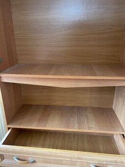 Prodám hnědou obývací stěnu