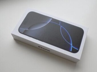  APPLE iPhone 16 Pro 128GB Černý Titan-ZÁRUKA - NEPOUŽIT
