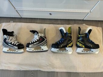 Dětské brusle BAUER a CCM vel. 25 a 27