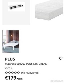 Pěnová natrace 90x200x17