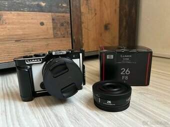 PANASONIC Lumix DC-S9 + 18-40 mm + 26 mm bílý