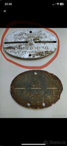 Německé Identifikační známky