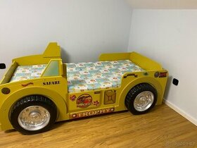 Dětská postel JEEP SAFARI 190x90 cm + matrace