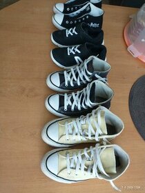 Komplet Dívčí boty 4 páry (2x Converse)