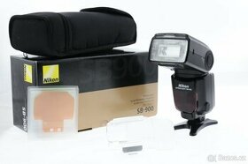 Blesk Nikon SB-900 + příslušenství