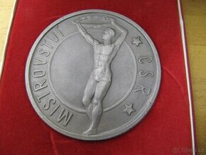 medaile Mistrovství ČSR