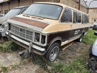 DODGE RAM VAN na díly, karoserie bez tp, dlouhá