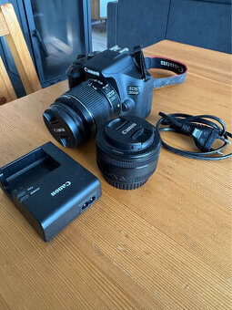 📷 Canon EOS 2000D + EF-S 18–55mm IS II + EF 50mm f/1.8 STM