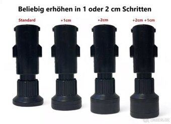 Kuchyňské nohy, 15cm NOB-4207, 79.0147 N