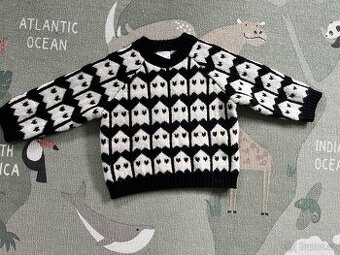 Teplý svetr Zara vel. 86 top stav - 1