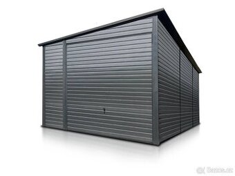 Plechová garáž 3,5x6m - 1
