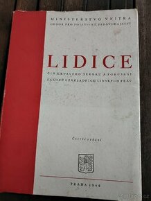 Kniha Lidice - 1