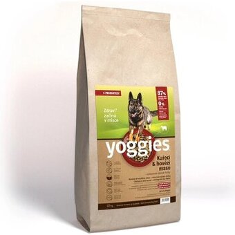 Yoggies granule lisované za studena s probiotiky 15kg kur+ho