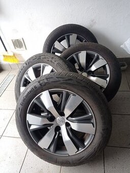 Alu kola Peugeot, letní pneu Continental 195/ 60 R16 H XL