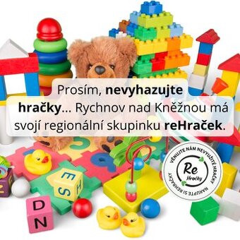 Víte, že v Rychnově máte regionální skupinku reHraček?
