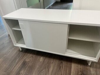 Botník ikea s posuvnými dvířky bílý