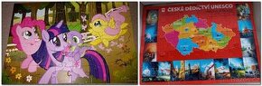 PUZZLE MY LITTLE PONY + MAPA ČESKÉ REPUBLIKY=====