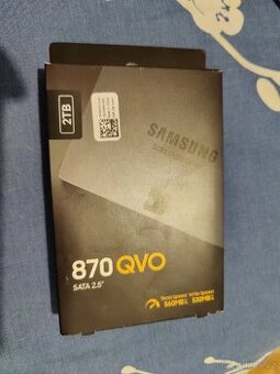 Nový ne rozbaleny SSD Samsung 870 QVO 2 TB - 1