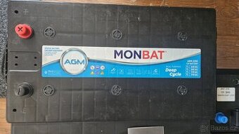 Nový trakční akumulátor Monbat AGM 205Ah - 8.200kč