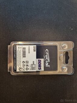 Prodám Crucial 1x32GB DDR5-5600 CL46 SODIMM