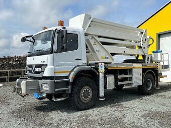 Pracovní plošina Mercedes Axor 4x4,GSR320 PJX,pracovní stroj