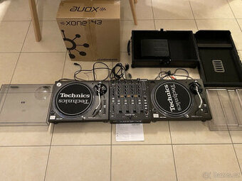 2x Technics 1210 MK5 se systémem + Allen & Heath Xone 43 + s