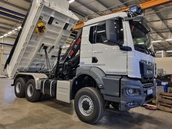MAN TGS 33.480 6x6 RUKA + SKLÁPĚČ MEILLER-KIPPER