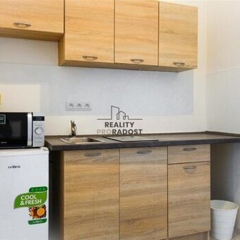 Podnájem vybavené jednotky 2+1, 41,3m2, Václavská, Brno-Star