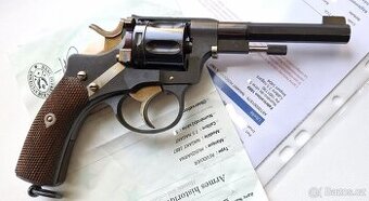 REVOLVER NAGANT HUSQVARNA M1887 CAL.7,5mm -PROTOTYP TOP-