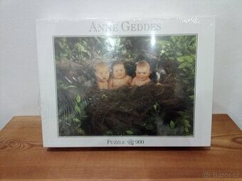 NOVÉ PUZZLE 57628 ANNE GEDDES - 900 DÍLKŮ - 666 x 476 mm