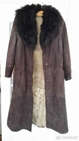 Dámský kožich velur