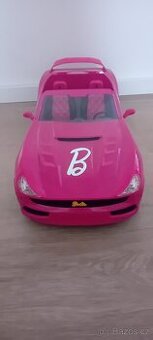 Barbie auto na dálkové ovládáni