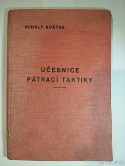 UČEBNICE PÁTRACÍ TAKTIKY 1935 (nesehnatelné)