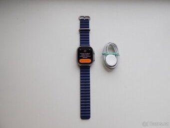 Apple Watch Ultra GPS + Cellular Titan - ZÁRUKA - TOP STAV