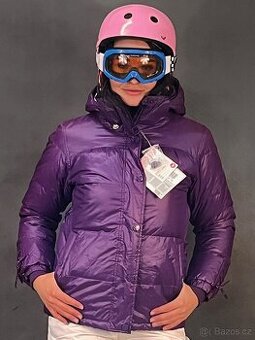 ÚŽASNÁ dámská lyžařská PÉŘOVÁ BUNDA ROXY za SUPER CENU