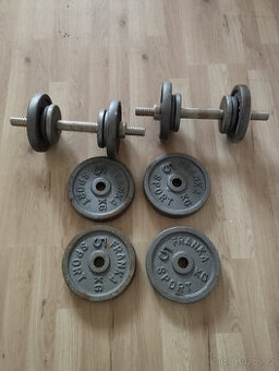 Prodám jednoruční činky.