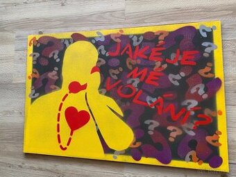 Putovní obraz (63x45 cm) na zeď i na postavení