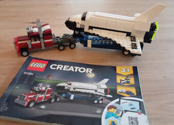LEGO Creator 31091 Přeprava raketoplánu