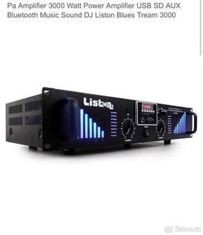 Bluestream 2.1 Professional Power Amplifier 3000.