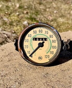 Jawa ČZ kývačka i půlbuben - tachometr PAL