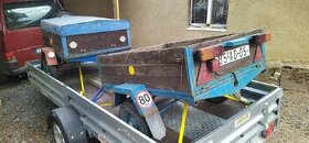 2x Sport Jacht přívěsný vozík