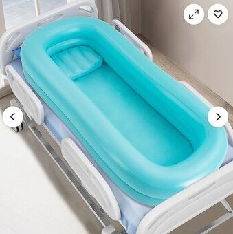Nafukovací vana do postele (Shower Bed) – set s pumpou