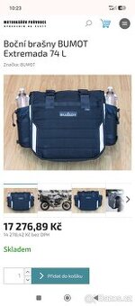 Bumot boční brašny
