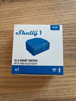Shelly 1 plus - spínací modul wifi