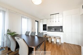 Pronájem krásného, světlého bytu 4+kk  116m2 plus zimni zahr