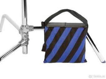 Sand bag - zátěžový vak na písek - žlutý / modrý