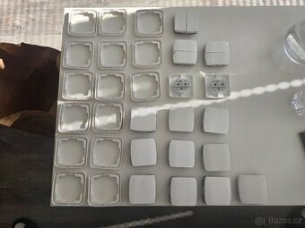 ABB Tango krytky a rámečky – komplet