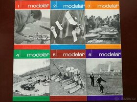 Časopis Modelář ročníky 1963, 1964, 1965, 1966, 1967 - 1