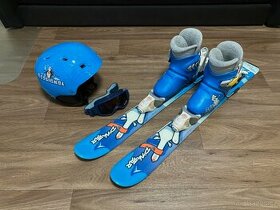 Dětské lyže Dynastar 80 cm+boty 18,5 +helma+brýle - 1