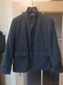 Pánský vlněný kabát vel. XL - 1
